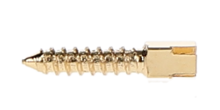 HSB - Gold-Plated Screw Post Refill - M5, #5 Medium 9.3mm (12/Pk)