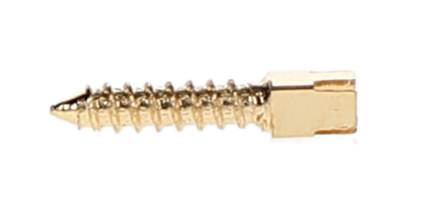 HSB - Gold-Plated Screw Post Refill - M6, #6 Medium 9.3mm (12/Pk)