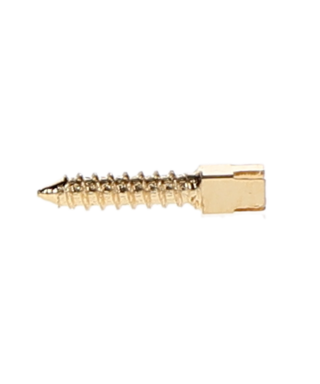 HSB - Gold-Plated Screw Post Refill - M6, #6 Medium 9.3mm (12/Pk)