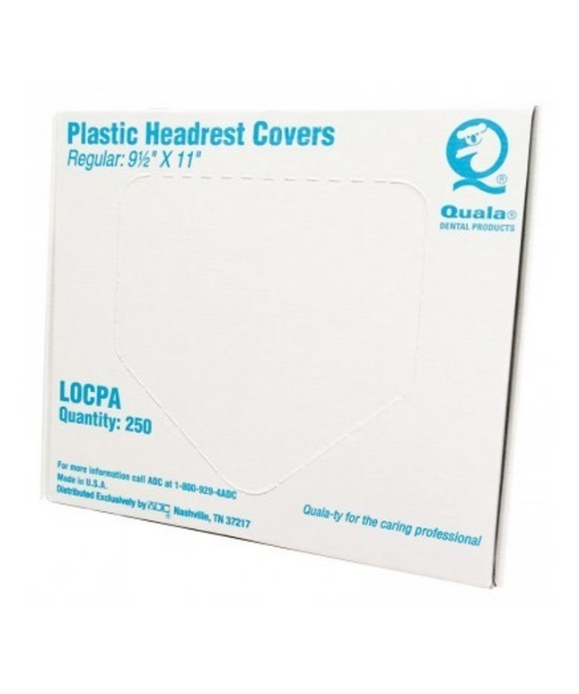 Quala Headrest Covers 9?X11 250/Bx 4Bx/Cs