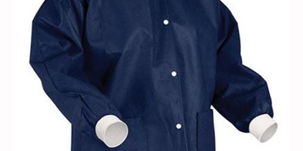 ValuMax - Extrasafe Lab Coats 10Pk True Blue Small