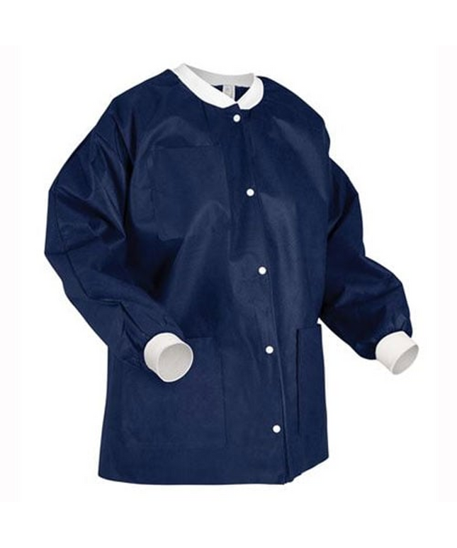 ValuMax - Extrasafe Lab Coats 10Pk True Blue Small