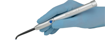 AbDent - Microlux 2 Transilluminator (Includes 1 - 3mm StandardTip Glass Light Guide and 2 AAA Size Batteries)