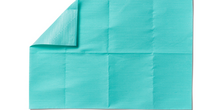 Quala - Bib 3-Ply Aqua 500/Cs