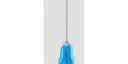Dukal - Pre-Bent Dispensing Tips, 25ga Blue, pack of 100