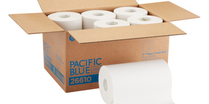 Georgia Pacific - Pacific Blue Ultra? Paper Towels, Roll Towel, White High Capacity, 6 Cs