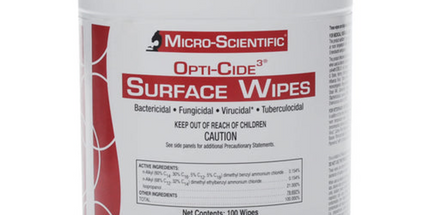Micro-Scientific - Opti-Cide3 Wipes 1/Can