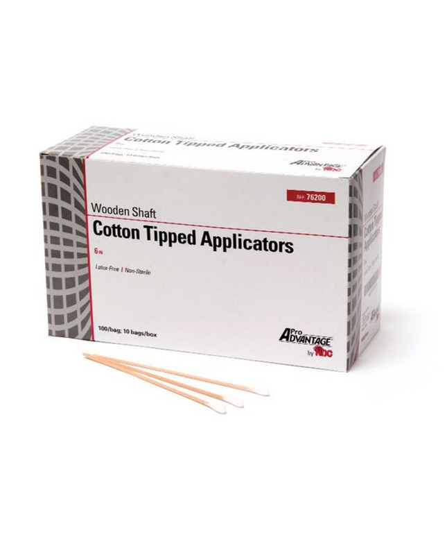 ProAdvantage -  6'' Cotton-Tipped Applicator, 100/Box
