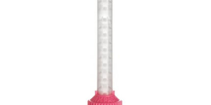 Hygedent - Hexa Hp Mixing Tips 1:1 / 2:1 Medium 5.4 Mm Pink 48/pack For All Style 50 Ml Impression