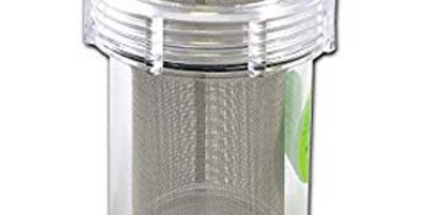 Mark3 - Canister Type Evacuation Traps 3-1/2" x 4-3/8" Fine Screen #2350 8/bx.