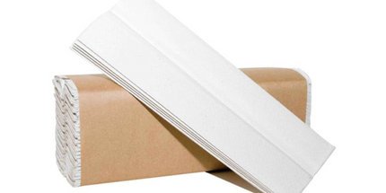 Mark3 - C-Fold Towels White Recycled 1-Ply 2400/cs.