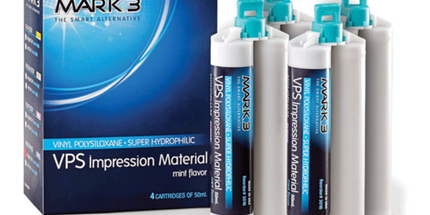 Mark3 - VPS Impression Material Monophase Fast Set 50ml. Cartridges 4/bx.