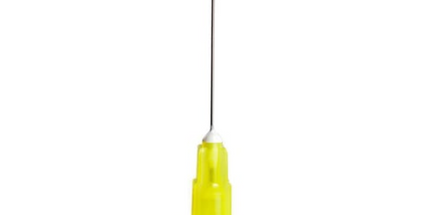 Mark3 - Luer Lock Endo Irrigation Needle 27ga. Notched Yellow Hub 100/bx.