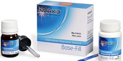 Mark3 - Base-Fil Reinforced Z.O.E. Cement (IRM) 50gm. Powder 15ml. Liquid