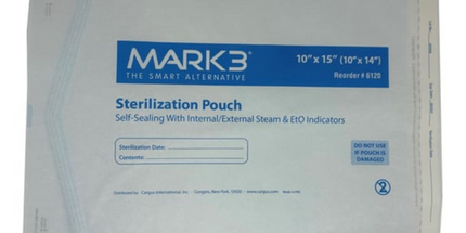 Mark3 - Self Seal 10" x 15" (10" x 14") Sterilization Pouches 200/bx.