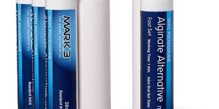 Mark3 Vps Alginate Alternative Fast Set Mint Flavor 50 Ml Cartridge 4/pack Extremely Versatile