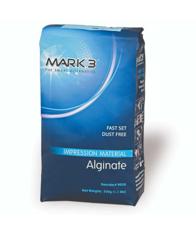 Mark3 - Alginate Dust Free Fast Set 1.1 lb. Bag