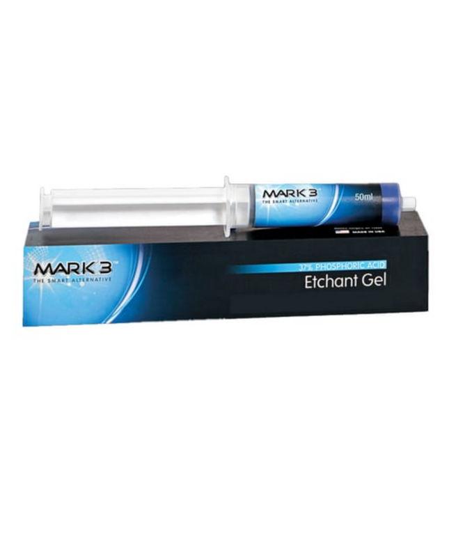 Mark3 - Etchant Gel 37% Jumbo Refill Syringe 50ml.