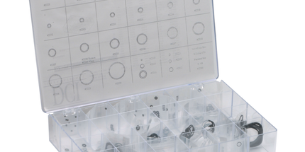 DCI - Dental O-Ring Kit. Includes 360 Rings 12 Each Of 30 Common Sizes For Replacement International - 8067