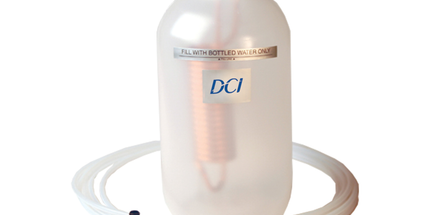 DCI - Statim Condenser Waste Kit. Includes: 1 With 7' & 14' Tubing Leads Drain International - Pn 2120 Single Sealed Bottle