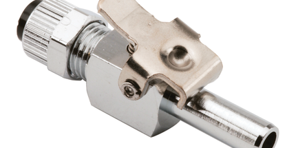 DCI - Fitting 1/4" Poly Q.d. W/o Shut-Off Male. For Use With Air Only. Single Fitting International - Pn 0015