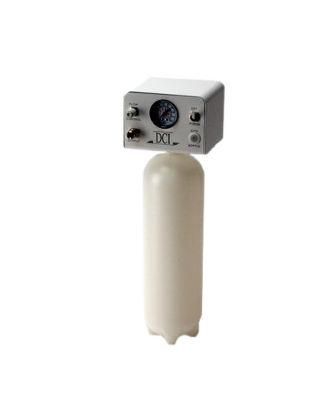 DCI - Asepsis Self-Contained Standard Water System With 2 Liter Single. Metal Cover International - 8183 Single Sealed Bottle