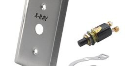 DCI - X-Ray Exposure Switch Kit Stainless Steel 1/pack Includes Exposure Switch & Brushed International - 7116