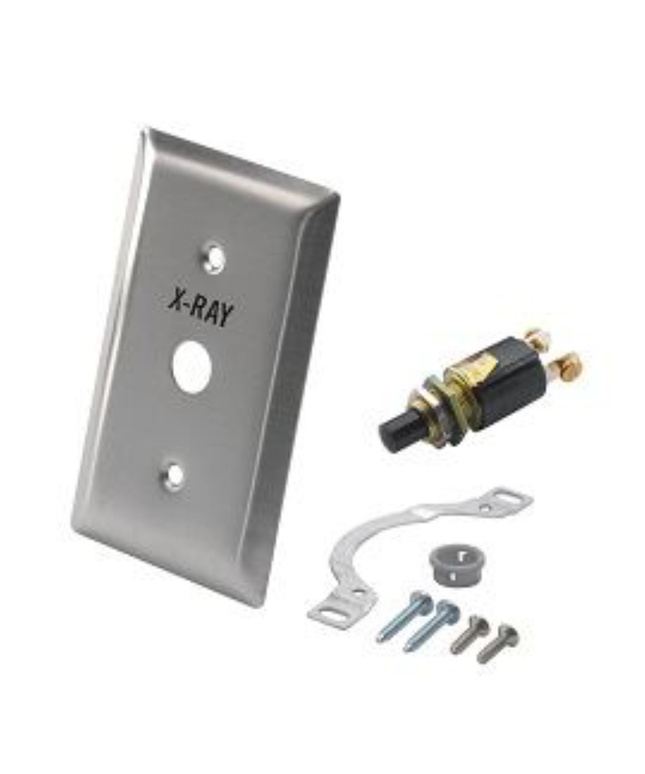 DCI - X-Ray Exposure Switch Kit Stainless Steel 1/pack Includes Exposure Switch & Brushed International - 7116