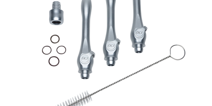 DCI - Precision Comfort Premium Vacuum Extended Hve Valve Kit: 3 Assemblies 1 360 Degree Swivel International - 5104