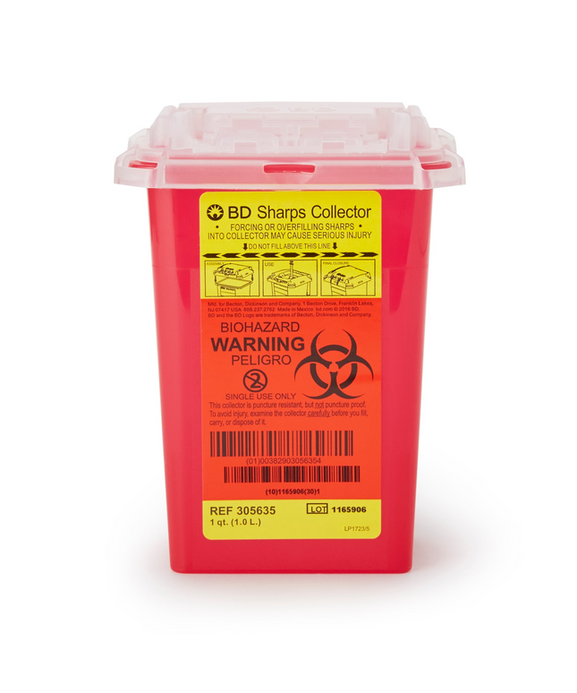 Bd Sharps Collector, 1.0 Qt