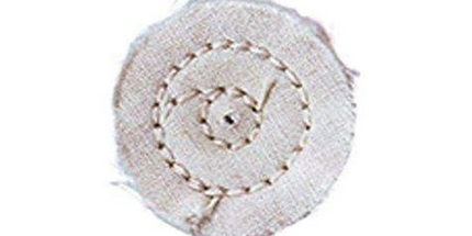 Buffalo - 7/8' Diameter, Pkg. Of 12 Miniature Muslin Buffs, 16 Ply