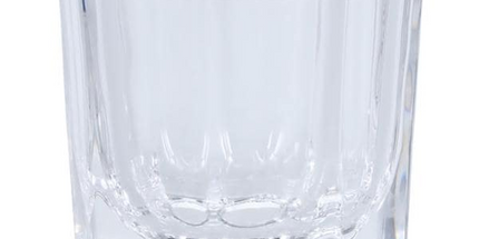 Buffalo - Clear, Dappen Glass, Pkg. Of 12