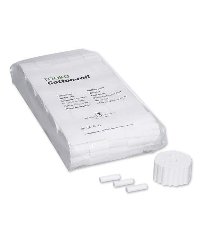 Coltene - Roeko Cotton Rolls #3 1000Pk