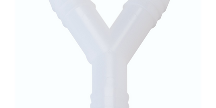 DCI - 1/2" Barbed Y, Plastic