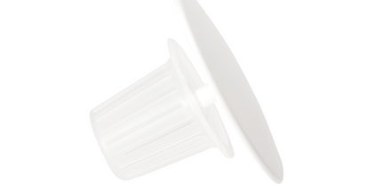 DCI - Cuspidor Screen 1 5/8', White; Pkg Of 144