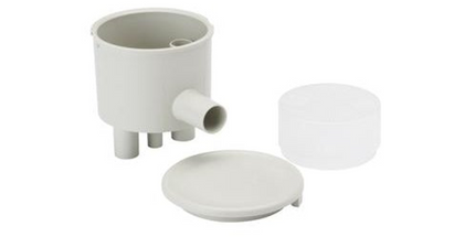 DCI - Vacuum Canister Side Port W/Bracket