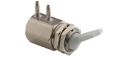 DCI - Toggle Valve, Side Port, 3-Way, Gray