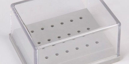 Hager - Mirabor 18 Hole Ca Bur Block, Beige With Cover