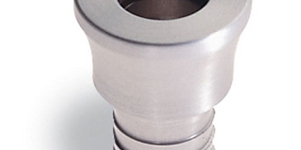 Hager - Bull Frog H.V.E. Handpiece - 1/2" Swivel Tubing Adapter (Autoclavable)