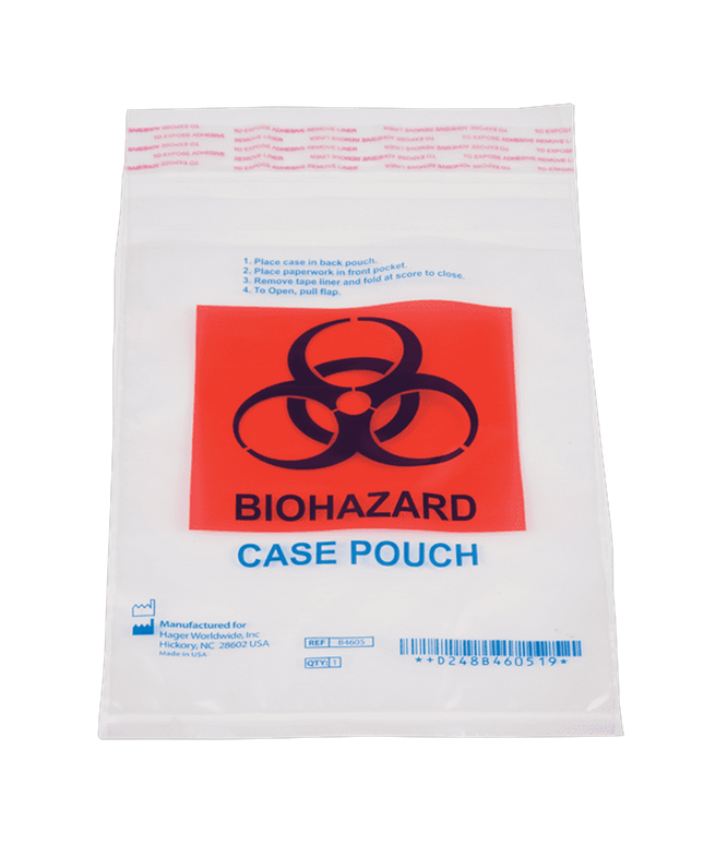 Hager - Bio Hazardous Pouch 100Pk