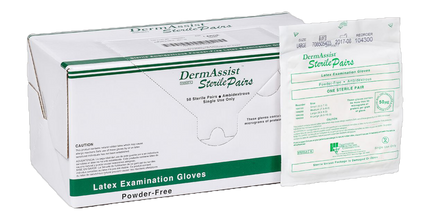 Ihc Dermassist Gloves 7 1/2-8 50/Bx