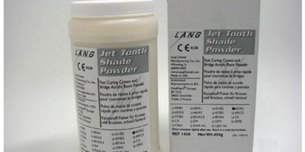 Lang - Jet Tooth Shade #62/A2 Drum Of Powder Only, 5 Lb