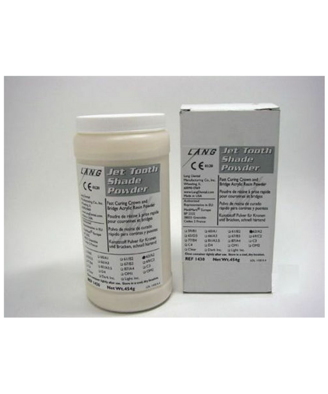 Lang - Jet Tooth Shade #62/A2 Drum Of Powder Only, 5 Lb