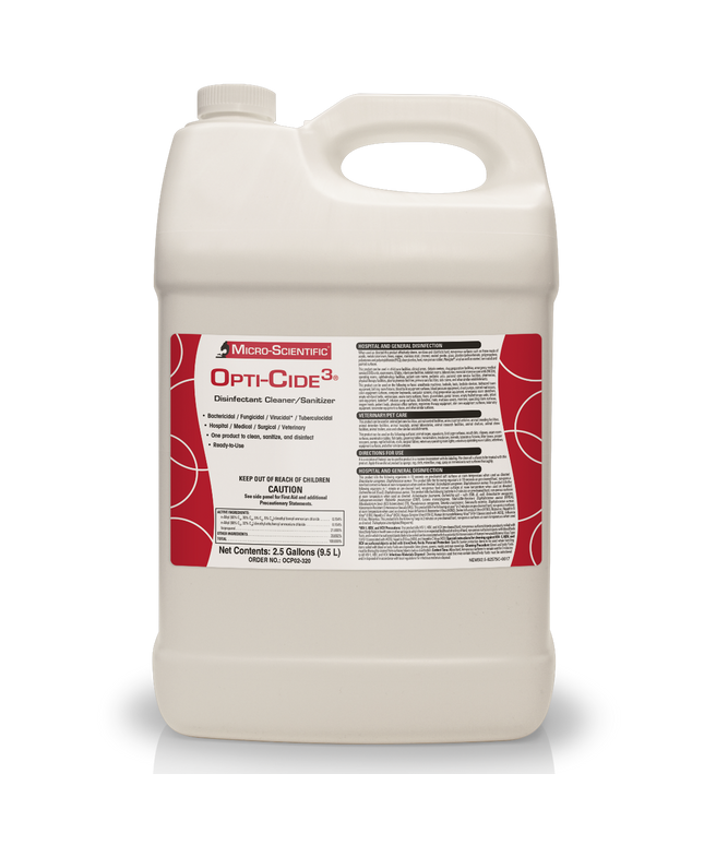 Micro-Scientific - Opti-Cide3 1x2.5 gallon