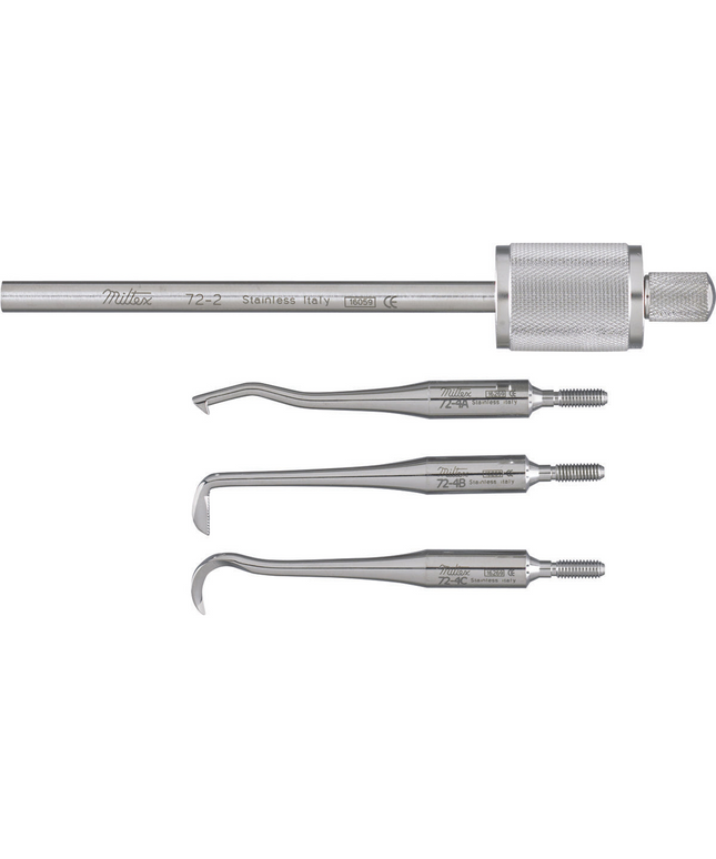 Miltex - Morrell Crown Remover, W/3 Interchangeable Points