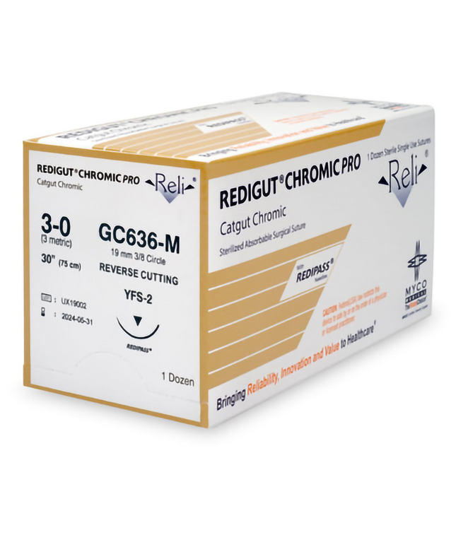 Myco Medical - Reli Redigt Chr 3-0 Mfs-2  27' 12/Box