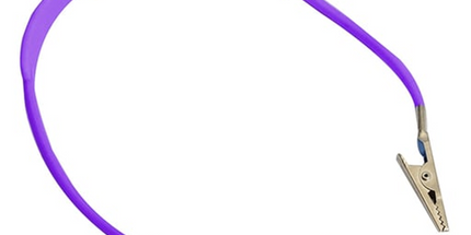 Pac-Dent - Silicone Napkin Holder, Purple