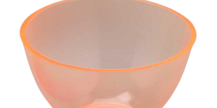Palmero - Candeez Flexible Mixing Bowl-Large (4 1/2" X 3") Scented-Tangerine (Orange)