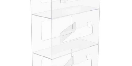 Plasdent - Acrylic Triple Horizontal Glove Dispenser