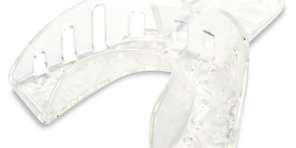 Plasdent - #2 Large-Lower, Crystal Clear, 12Pk